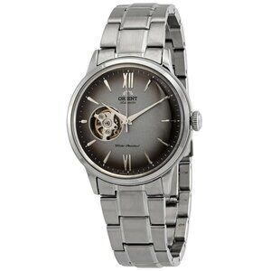 NWT Authentic Orient Helios Automatic Grey Dial Stainless Steel Men's Watch